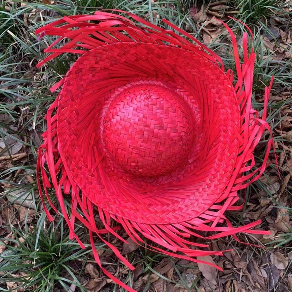 Fashion Sun Protection Hat Unisex Drawstring Hat New Fishing Straw Cap  Men Women Outdoor
