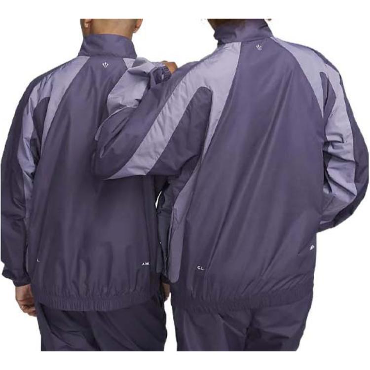 Nike X Drake Nocta Series Colorblock Stand Collar Zip-Up Sports Jacket Men Jackets Purple DO2808-573