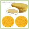 10 шт. Куркума отшелушивающее очищающее средство для лица спрессованная губка из натуральной древесной целлюлозы целлюлозная губка целлюлозная губка для тела