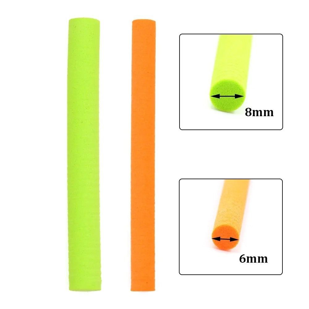 5pcs Cylinder Shape Pop Up Foam Sticks 8mm 6mm Fishing Zig Rig Foam Sticks Carp Fishing
