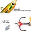 9 Styles Winter Ice Fishing Lure AD-Sharp Ice Fishing Lure New Lead Hard Hook  High Quality