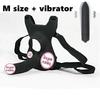 Wearable Vibrators 3 Size Dildo for Panties Double Penetration Penis Anal Toy Butt Plug for Women  Man Adjustable Strap Silent