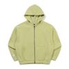 KODAK Mellow Oversized Zip-Up Hoodie Lime