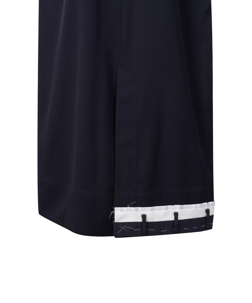 Recorde Belt Patch Wide Shoulder Dress_Rqdas25564Nyx