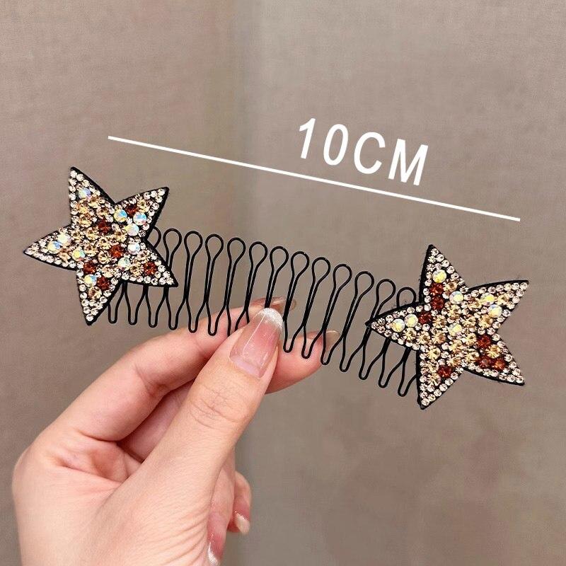 New Fashion Cartoon Hair Comb Clip Vintage Loverly Elastic Hair Bands Headbands Headwear For Children Kid Hair Accessories Gifts