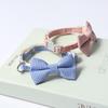 Pet Collar Adjustable Durable Cat Collars Cute Bow Kitten Necklace Soft Bell Puppy Pet Product Dog Supplies Cat Accessories