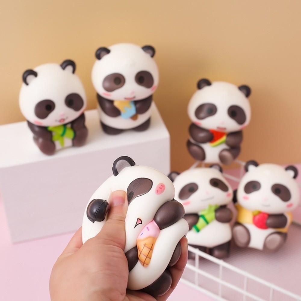 Slow Rising Panda Stress Relief Toy Kawaii Panda Squeeze Toy Slow Rise Toy for Home Decompression