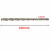 HSS Material Twist Drill Bit 300mm Total Length Extended Drill Bit  Plastic Drilling
