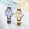 Seiko Классические кварцевые сапфировые женские часы из нержавеющей стали SRZ554P1