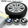 ABS 4 шт. 68 мм 56 мм Для Min E36 F20 E46 E39 E38 E90 E60 E87 E34 E53 X3 X5 X6 M2 M Аксессуары Колпачки Ступицы Колес Автомобиля Крышка