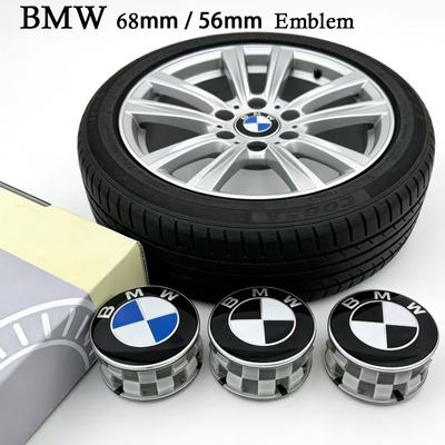 ABS 4 шт. 68 мм 56 мм Для Min E36 F20 E46 E39 E38 E90 E60 E87 E34 E53 X3 X5 X6 M2 M Аксессуары Колпачки Ступицы Колес Автомобиля Крышка