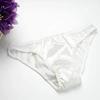 100% Mulberry Silk Sexy Silk Lace Underwear Breathable Low Waist Comfortable Antibacterial Briefs Lingerie Femme  Panties