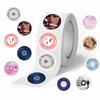 500 Sheets/roll Stickers Roll Stickers New Product Taylor Taylor Swift Creative Handbook Material Self-adhesive Sealing Stickers