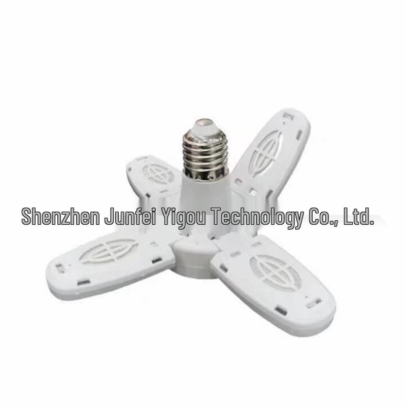 Складная светодиодная лампа-НЛО в форме листа - E27 28 Вт, горячо продаваемая за рубежом.