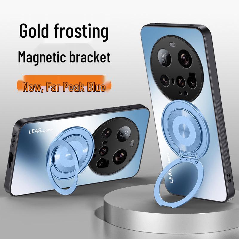 Противоударный чехол Xiaomi 17Pro/14/15T с подставкой 360° и матовым дизайном