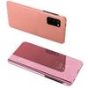 Samsung Galaxy A72 4G Rose Gold Flip Cover Case - Clear View Edition