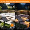 DC 24V 480LEDs/m Solar COB LED Strip Light Outdoor Waterproof Warm Natural White Flexible Adhensive Tape RA90 Linear Lighting