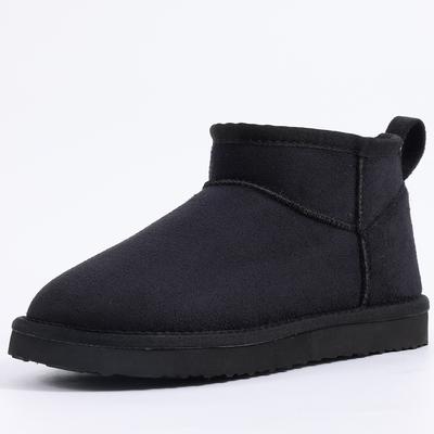 Модные зимние женские сапоги Litfun с плюшевой подкладкой, нескользящей толстой подошвой, новые зимние хлопковые сапоги, пушистые, уютные, теплые ботильоны для женщин