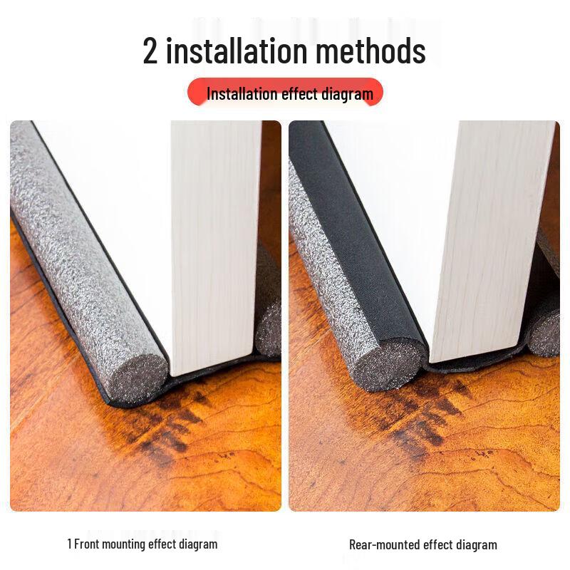 Звукоизоляционная уплотнительная лента для дверей и окон - Ветрозащитный уплотнитель для щелей и низа двери