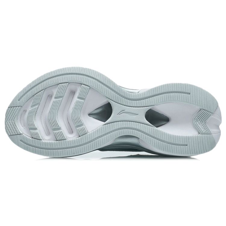 Li Ning Wu Shi 5S 1.0 Shock Absorbing Non-Slip Wear-Resistant Low-Top Running Shoes Men Running Shoes Silver Gray ARHR071-6