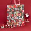 5Pcs Practical Large Capacity Portable Xmas Gift Wrapping Bags Merry Christmas Santa Claus Paper Decorations Party Favors