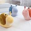 23Cm Cartoon Snails Plush Toys Lovely Animal Pillow Stuffed Soft Kawaii Snail Dolls Sofa Cushion Cute Birthday Gift For Girls