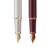 Перьевая ручка PARKER IM Monochrome Borgundy BGT Fine Point в подарочной коробке, оригинальный импортный продукт 2190485