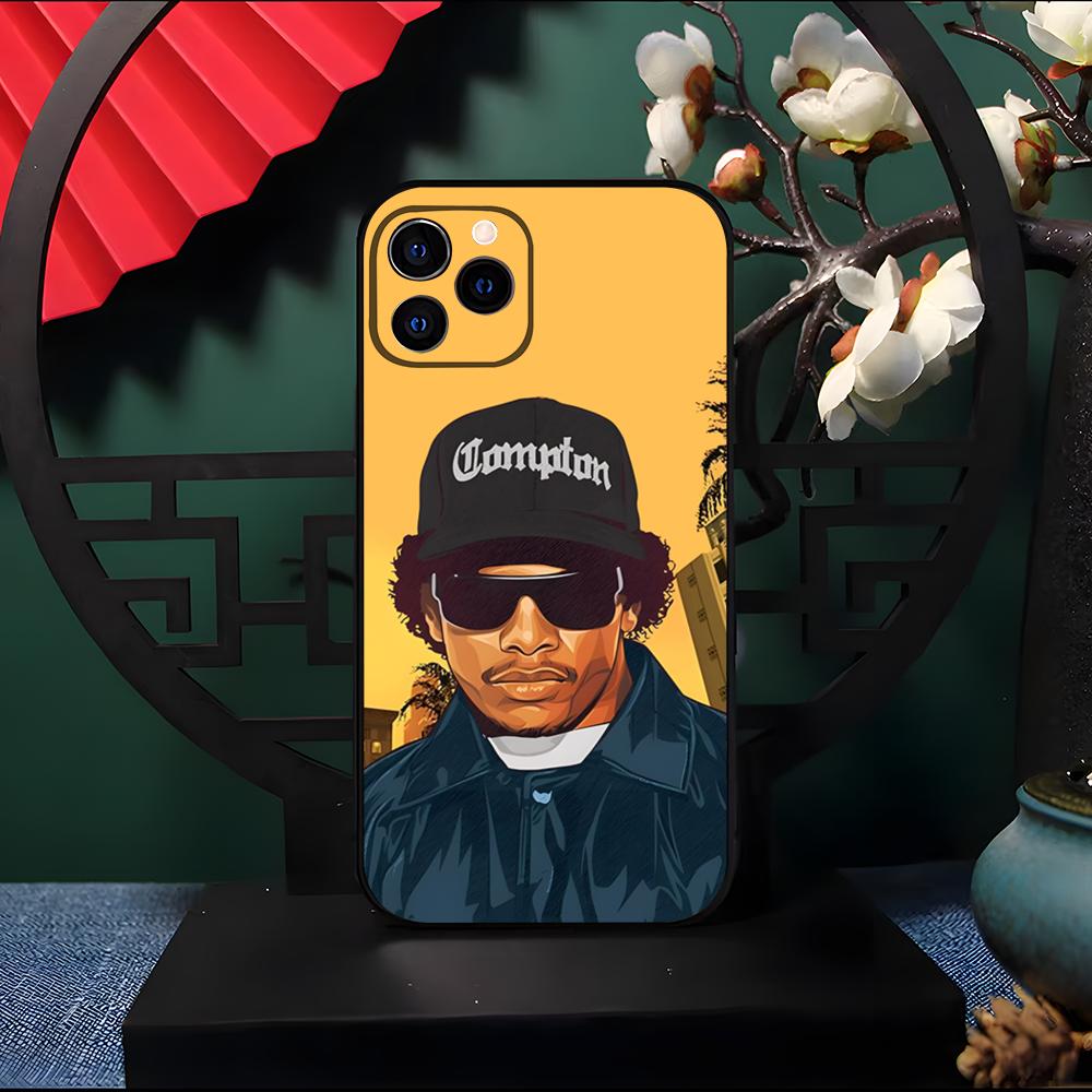 Чехол для телефона рэпера E-Eazy-E для IPhone 17 Pro Max 16 15 14 Pro Max 13 11 Air Plus Силиконовый чехол