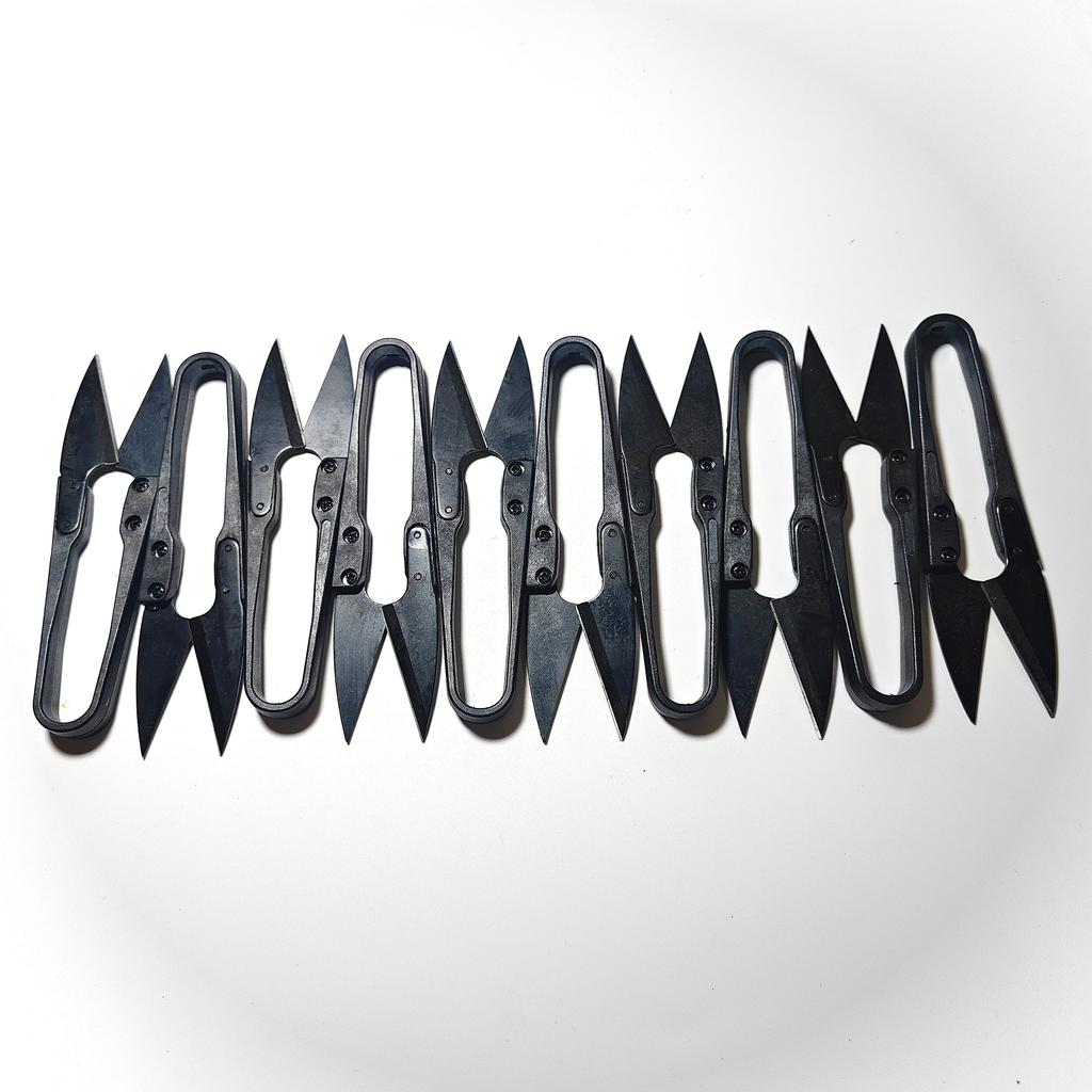 1PCS Carbon Steel Sewing Scissors Trimming Nippers U Shape Clippers Yarn Embroidery Craft Scissors Tailor, DIY, Easy To Use