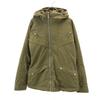 Nylon Batting Jacket M Khaki Snow Board Women Used