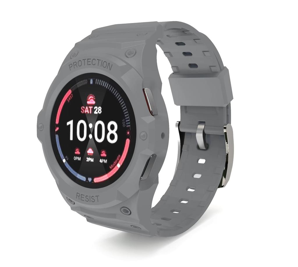 TPU рамка чехол защитный ремешок для часов ремешок для Samsung Galaxy Watch 7/6/5/4/FE 40 мм 44 мм ремешок бампер чехол