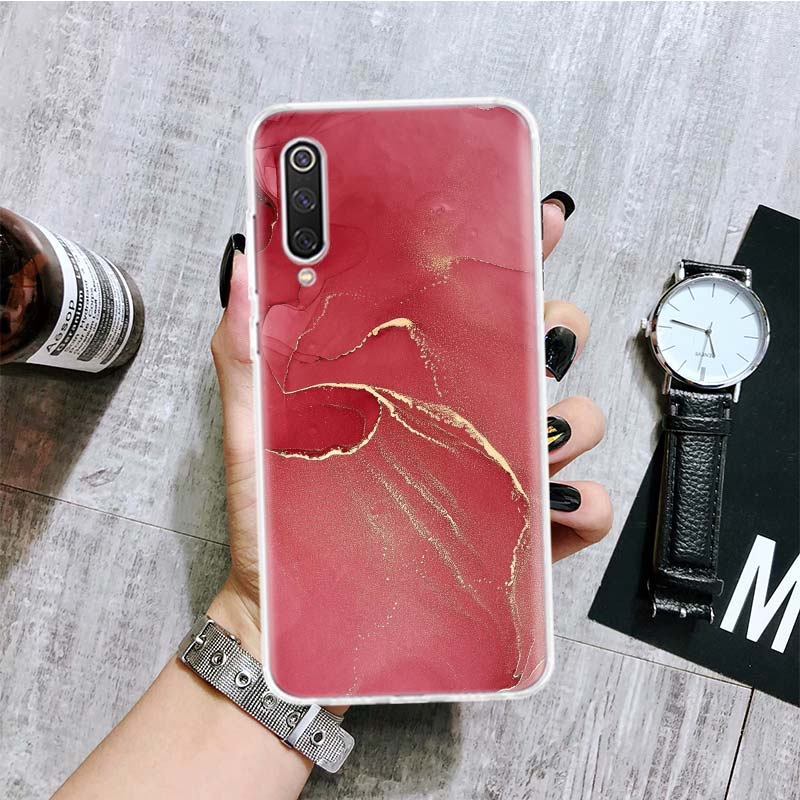 Чехол для телефона из гранита и мрамора для Xiaomi Redmi Note 15 14 13 12S 12 Pro Plus 11S 11E 11 11T 10S 10 Арт Мягкий чехол с узором Redmi Note