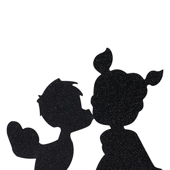 3 Set Cake Topper Love Heart DIY Exquisite Workmanship Sweet Lovers Cupcake Topper