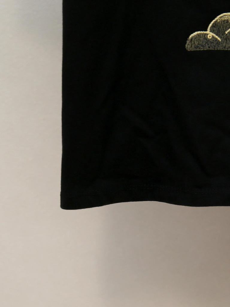 Женская осенняя футболка премиум-класса с вышивкой, с круглым вырезом и коротким рукавом