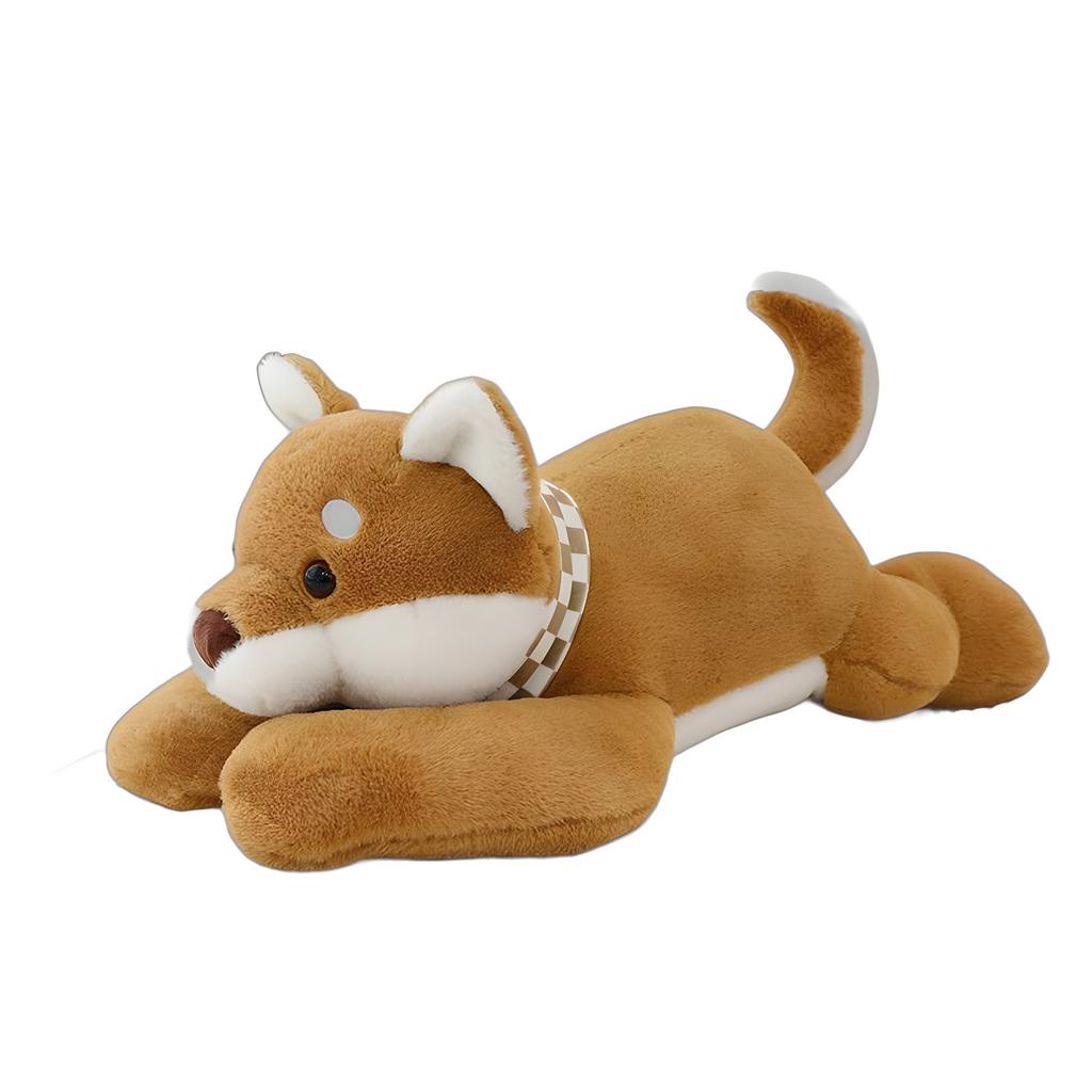 Шарф Шиба-ину Подушка-игрушка Кукла Симуляция Собачья кровать Украшение Кукла Хаски Плюшевая игрушка Кукла