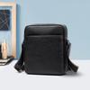 Новая модная и модная кожаная мужская сумка с мужской сумкой через плечо большой вместимости, сумка через плечо из воловьей кожи с верхним слоем