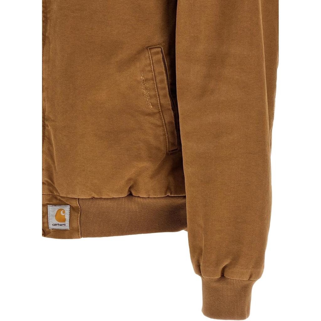 Carhartt WIP Модная Классическая Рабочая Куртка OG Santa Fe с Лацканами Унисекс Куртка I036240-00S-B7