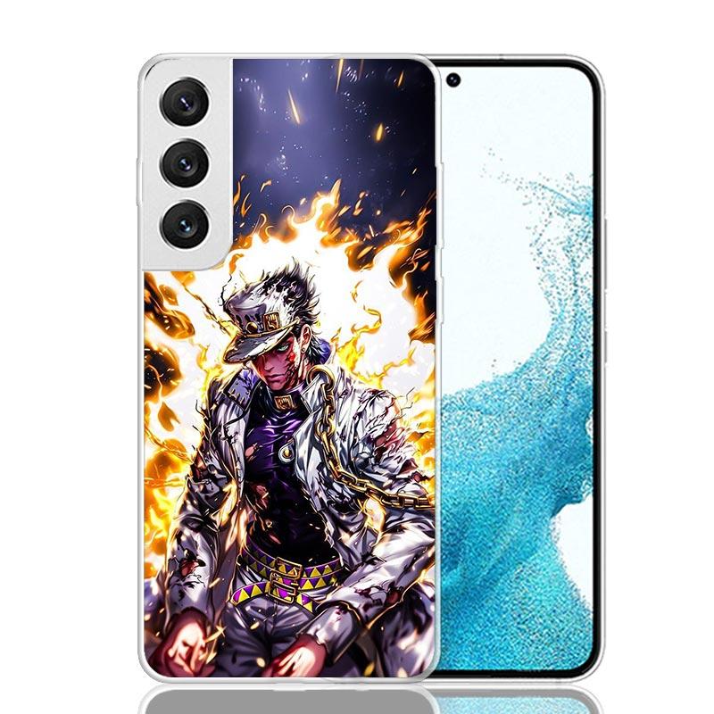 Чехол для телефона JoJo's Bizarre Adventure Kujo Jotaro для Samsung Galaxy S26 S25 Edge S24 S23 FE S22 Ultra S21 Plus S20 + Fundas Cover