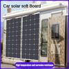 Крыша электромобиля Ремонт Выработка электроэнергии Монокристаллические солнечные панели Новая гибкая солнечная панель для автодома
