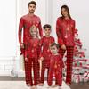 Christmas Prints Family Matching Long Sleeve Tops+Pants Set Family Matching Sets