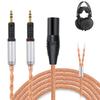 Okcsc ZT16 Headphone Cable R70X Replacement Cable for 16 Cores Pure Copper For Compatible with Comes with Locking Mechanism Length 4Pin XR
