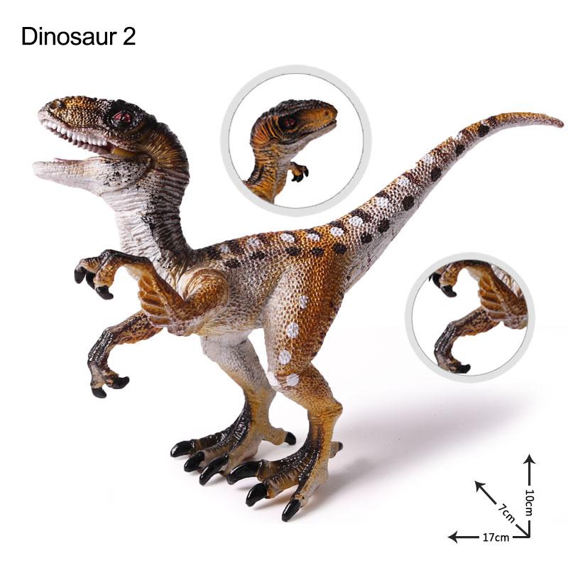 34style Prehistoric Dinosaurs World Pterodactyl Tyrannosaurus Animals Model Action Figures PVC Dinosaur Mouth Can Open and Close For Kids Gift