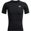 HeatGear Crew Neck Solid Moisture Wicking Quick Dry Short Sleeve T-Shirt Men Tops Black 1361518-002