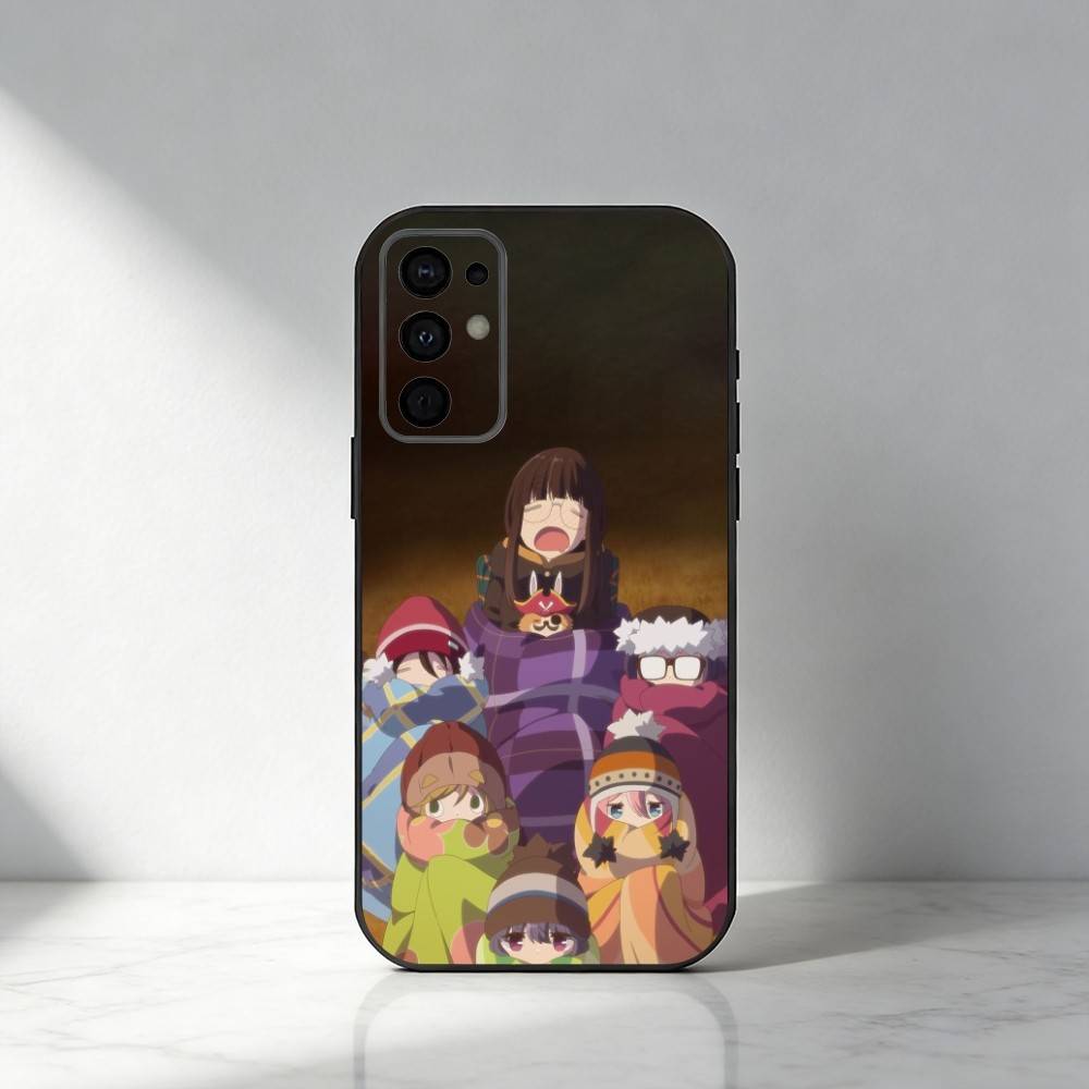 L-Laid-Back C-Camp  Phone Case For Samsung S25,S24,S21,S22,S23,S30,Ultra,S20,Plus,Fe,Note,5G Black Cover