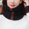 Autumn Winter Knitted Fake High Collar Scarf Women Warm Turtleneck Neck Warmer Detachable Winter Warm Windproof Scarf