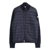 MONCLER MAGLIONE TRICOT CARDIGAN Knit-switch Down Jacket Jacket L NavyUsed
