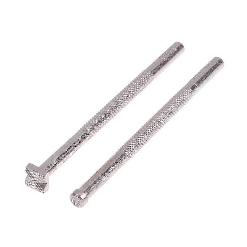 1/2 шт. Кожаное тиснение Металлический пуансон Сделай сам Инструменты для резьбы по коже Штамп Воск Кожаное ремесло Пуансоны Штампы