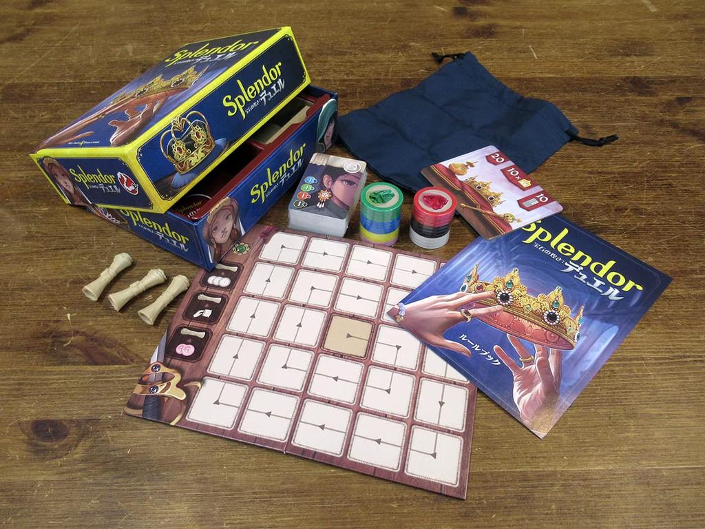 Hobby Japan Glitter of Duel Japanese Version 30 for Ages 10 and Board Game Jewels (2 Players, Minutes, Up)