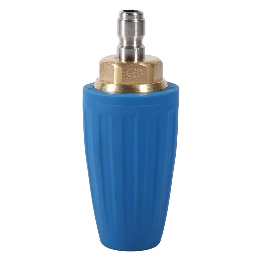 1 4  Quick Connect High Pressure Washer Cleaner Accessory Spray Rotating Turbo Nozzle 3000PSI