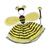 Boys Girls Bee Costume Accessories Halloween Cosplay Clothes Kits Little Elf Dress Up